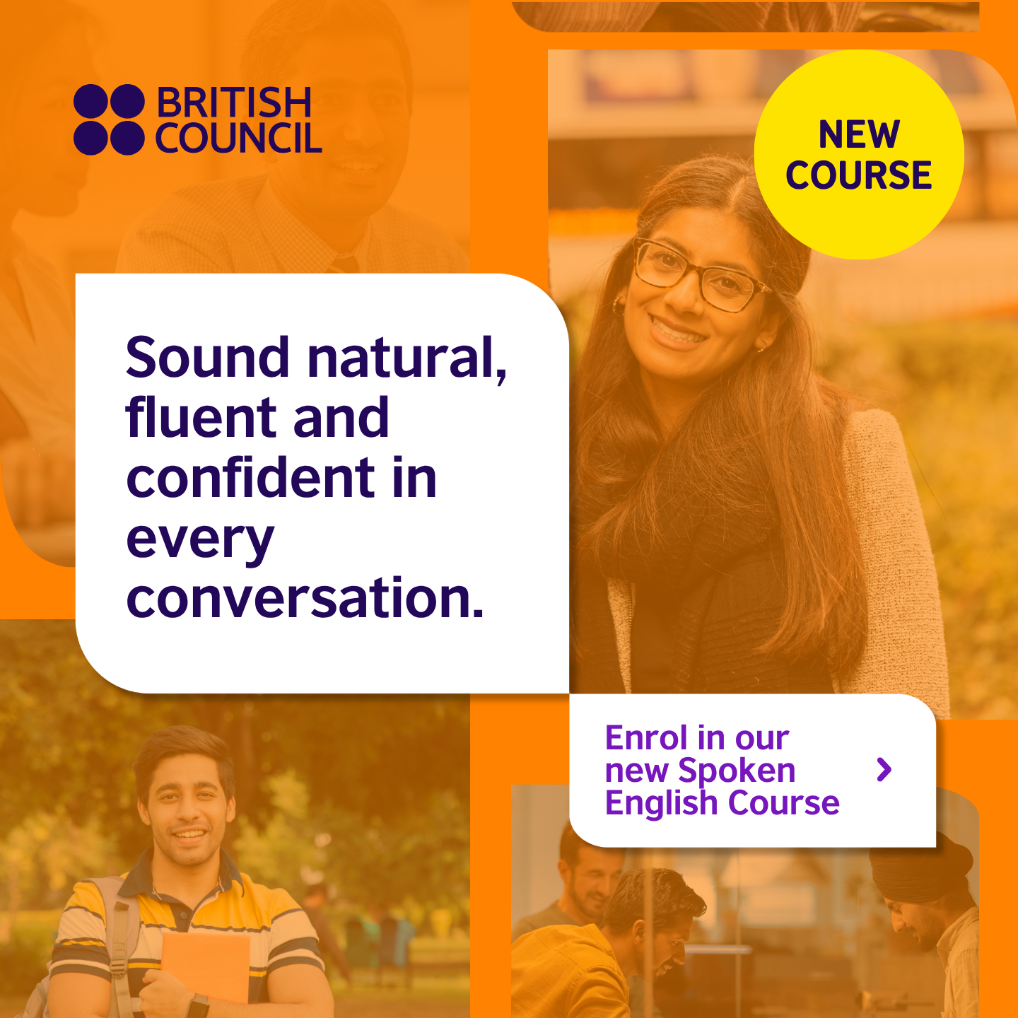 British Council India Facebook ad