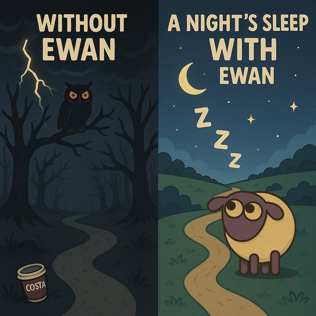 Ewan the dream sheep and friends Facebook ad