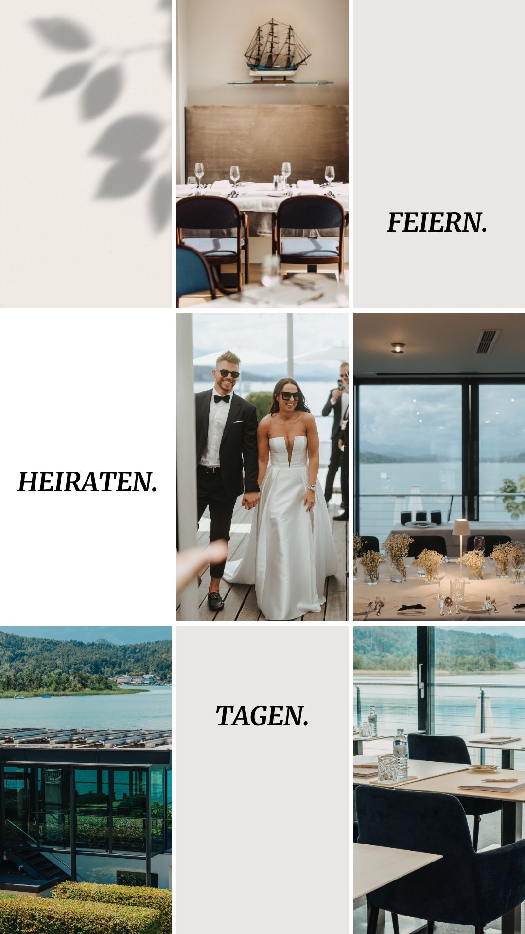 Seehotel Dr. Jilly - Pörtschach am Wörthersee Facebook ad: Feiern, Tagen, Erinnerungen schaffen