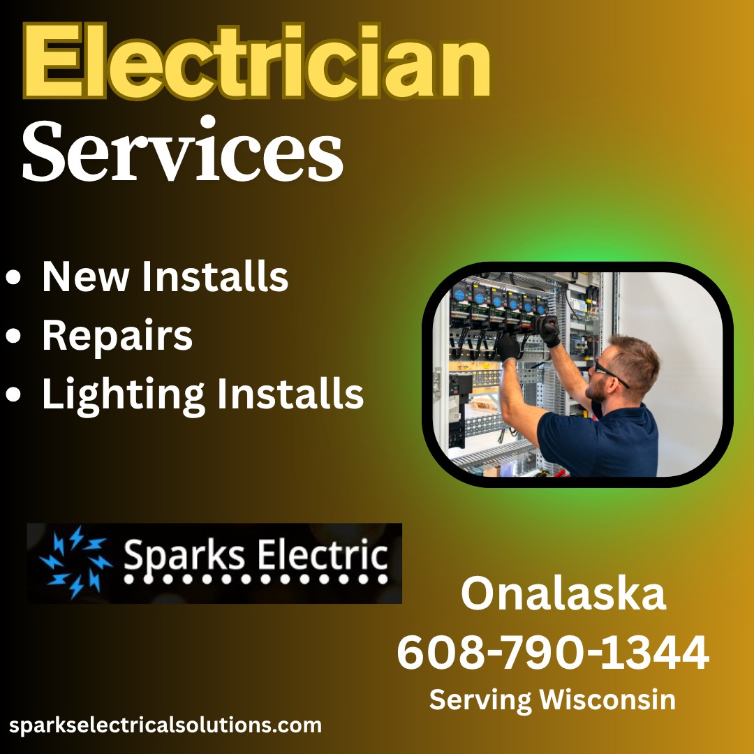 Sparks Electric LLC. Facebook ad: Electrical Services