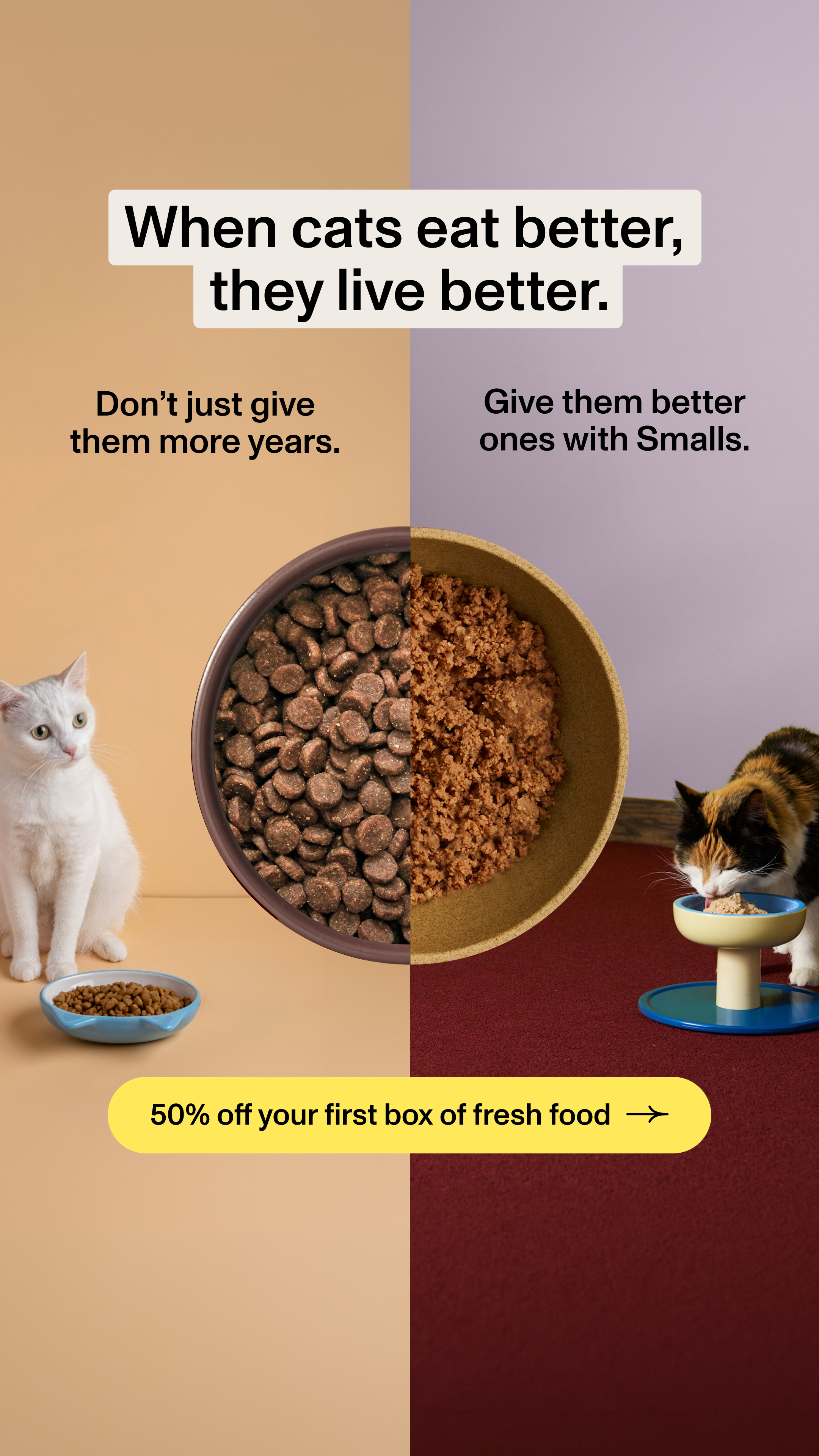 Smalls Facebook ad