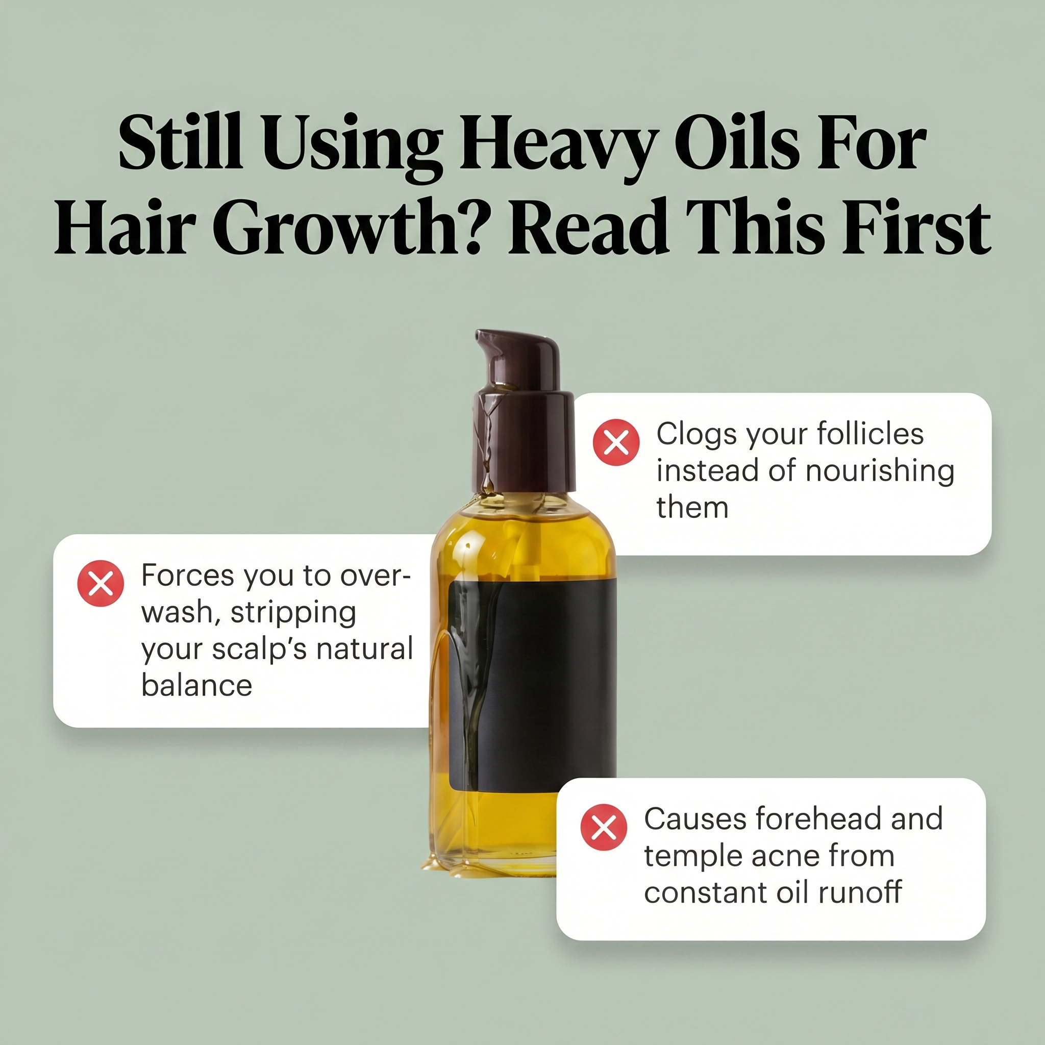 Avera Facebook ad: Korea's #1 Hair Growth Serum