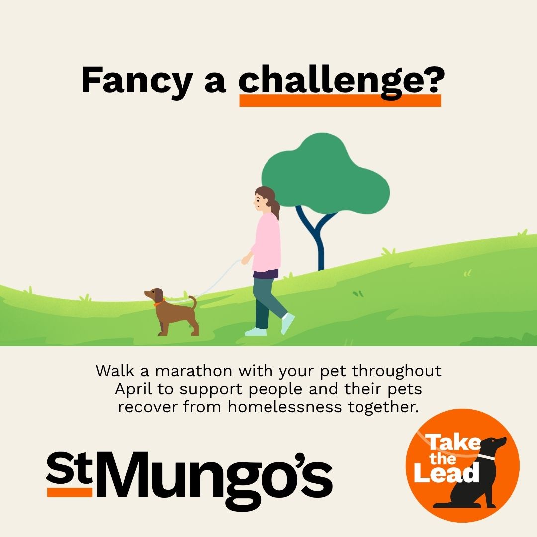 St Mungo's Facebook ad: Take the Lead today!
