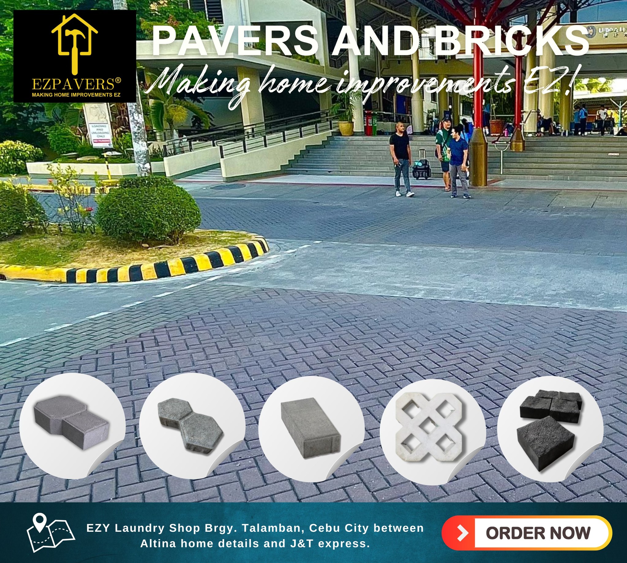 EZPavers Facebook ad: Need Paver & Bricks?