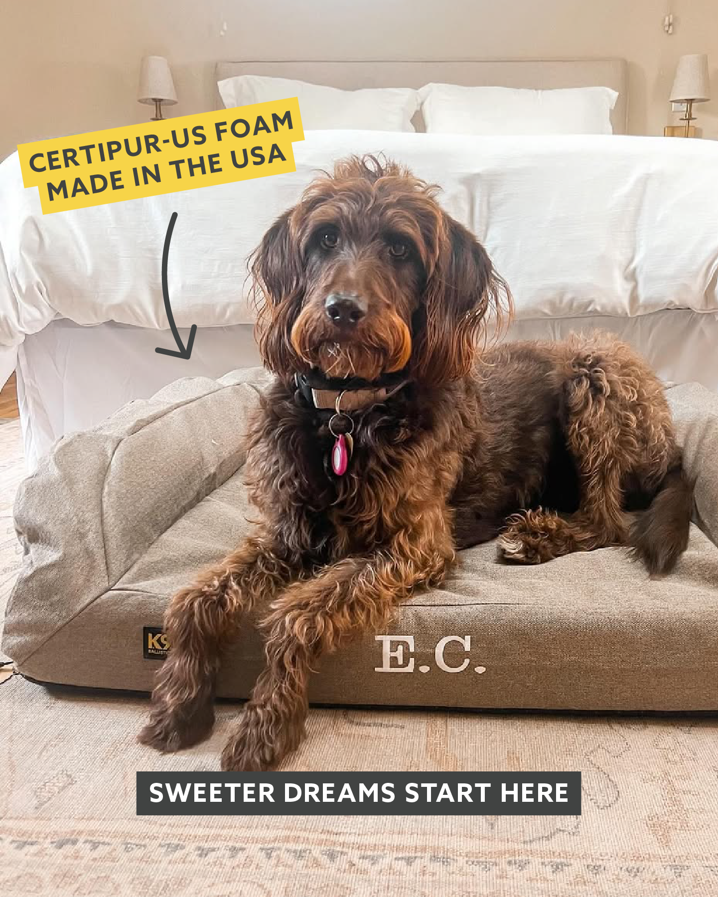 K9 Ballistics Dog Beds Facebook ad