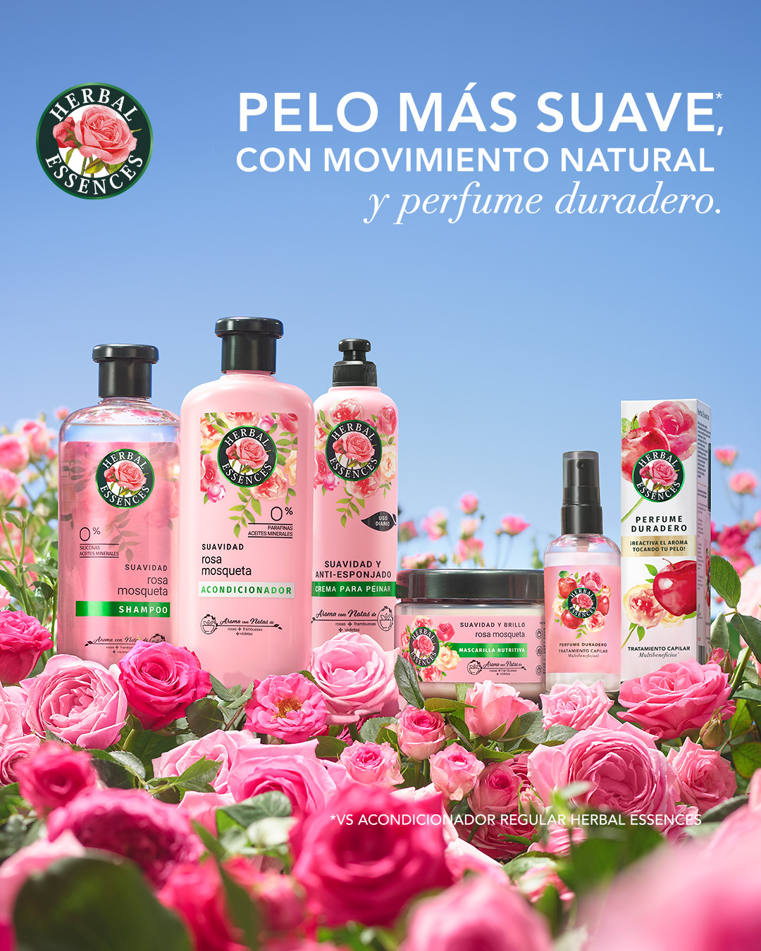 Herbal Essences Latinoamérica Facebook ad from Jul 1, 2026
