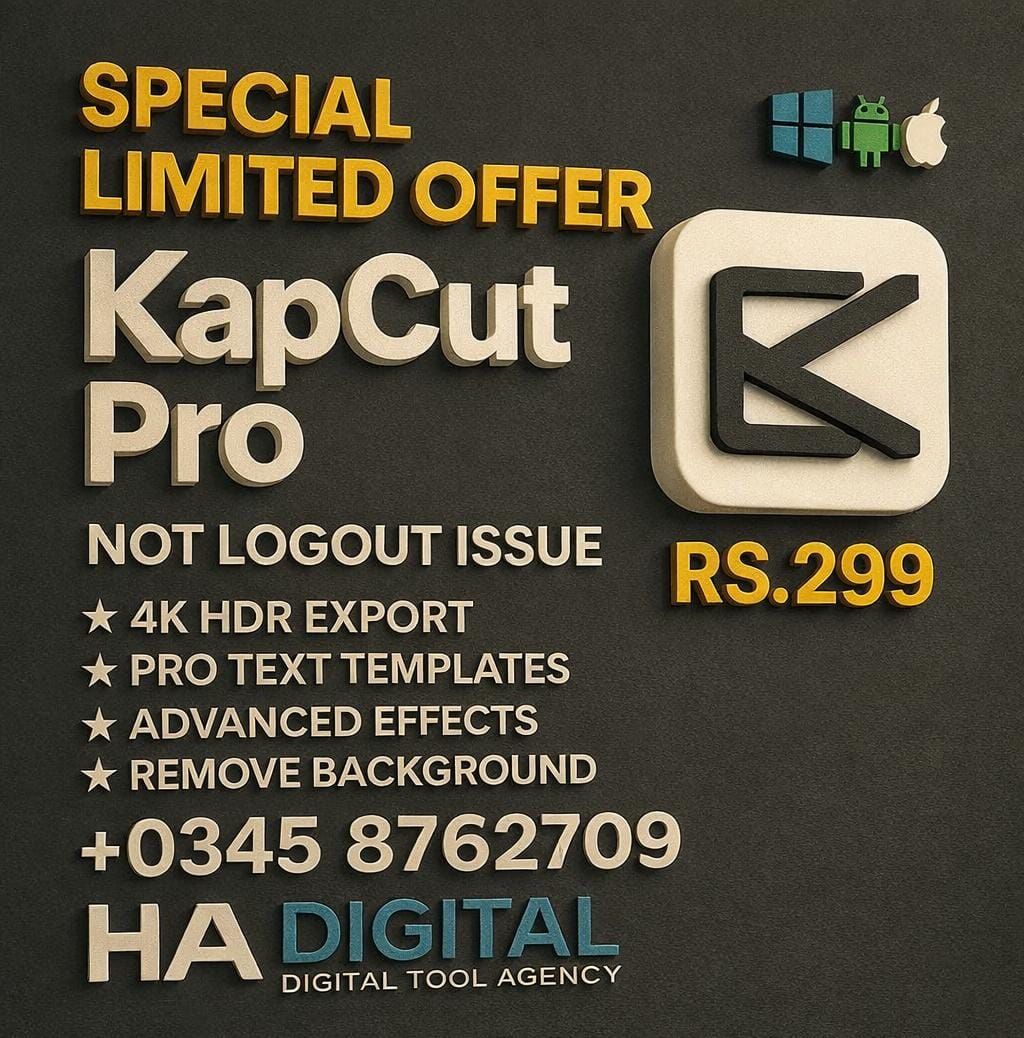 HA digital tools agency Facebook ad: K𝐚𝐩𝐂𝐮𝐭 𝐏𝐫𝐨 𝐅𝐨𝐫 𝐒𝐚𝐥𝐞!