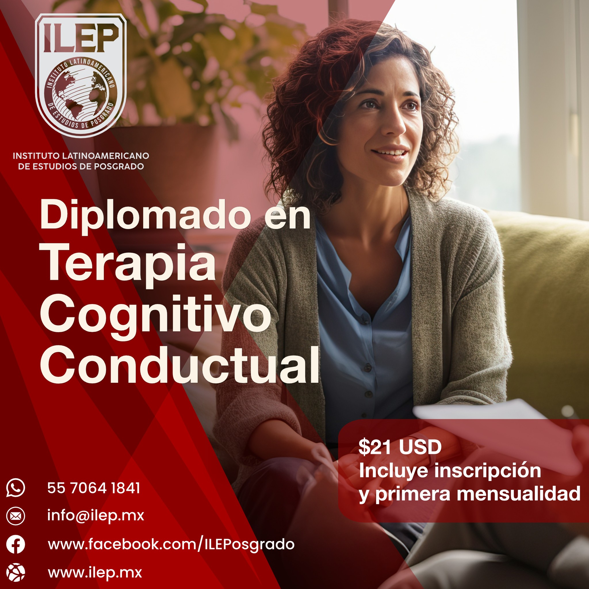 Instituto Latinoamericano de Estudios de Posgrado - ILEP Facebook ad