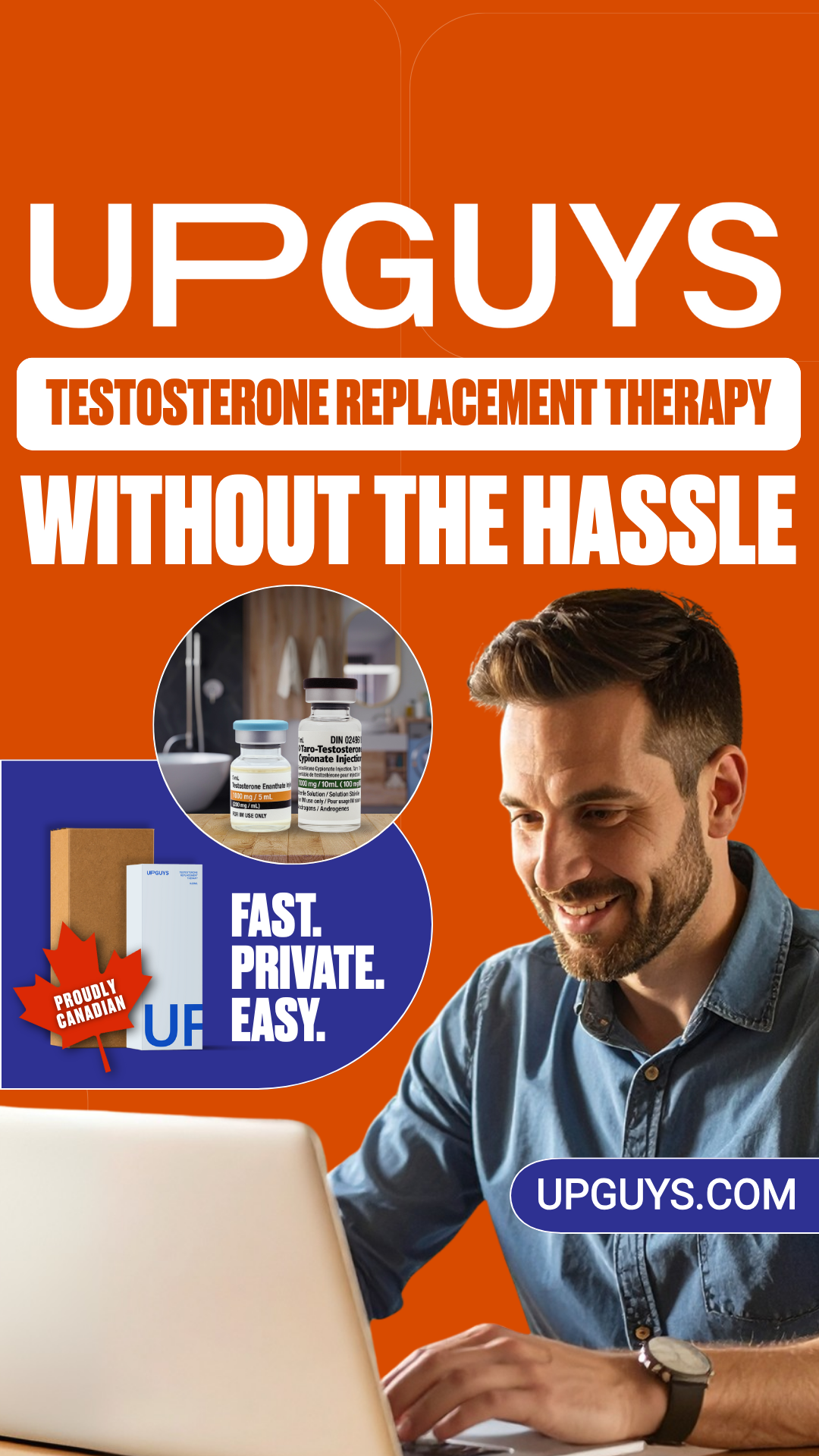 Upguyshealth Facebook ad