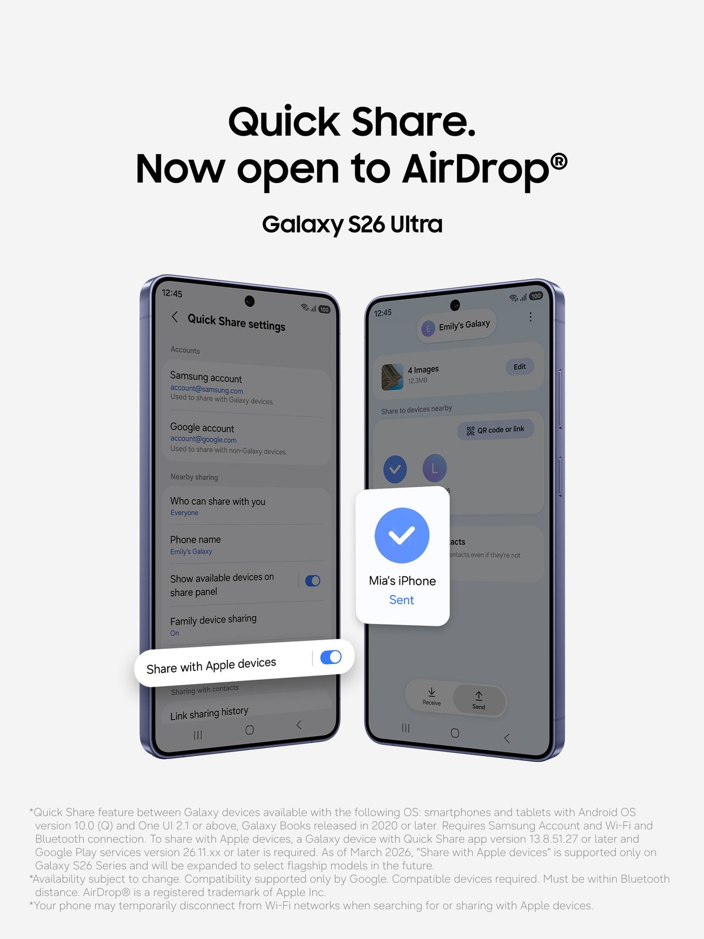 Samsung Facebook ad