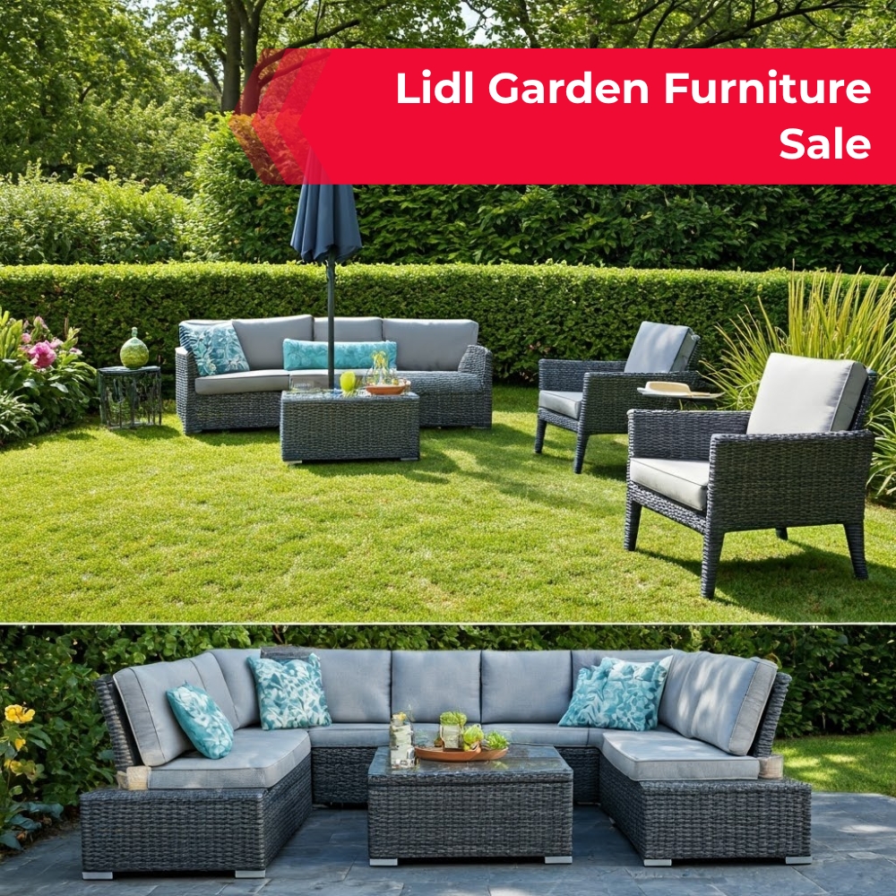 Alacer Reads Sync Facebook ad: Lidl Garden Furniture Sale.