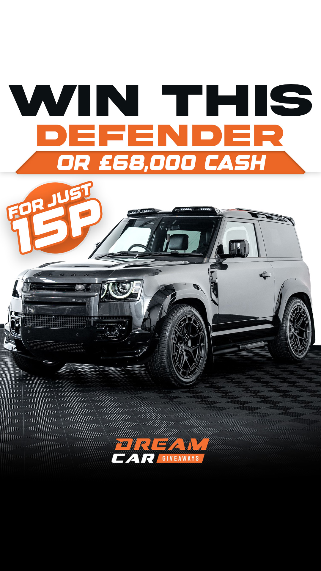 Dream Car Giveaways Facebook ad