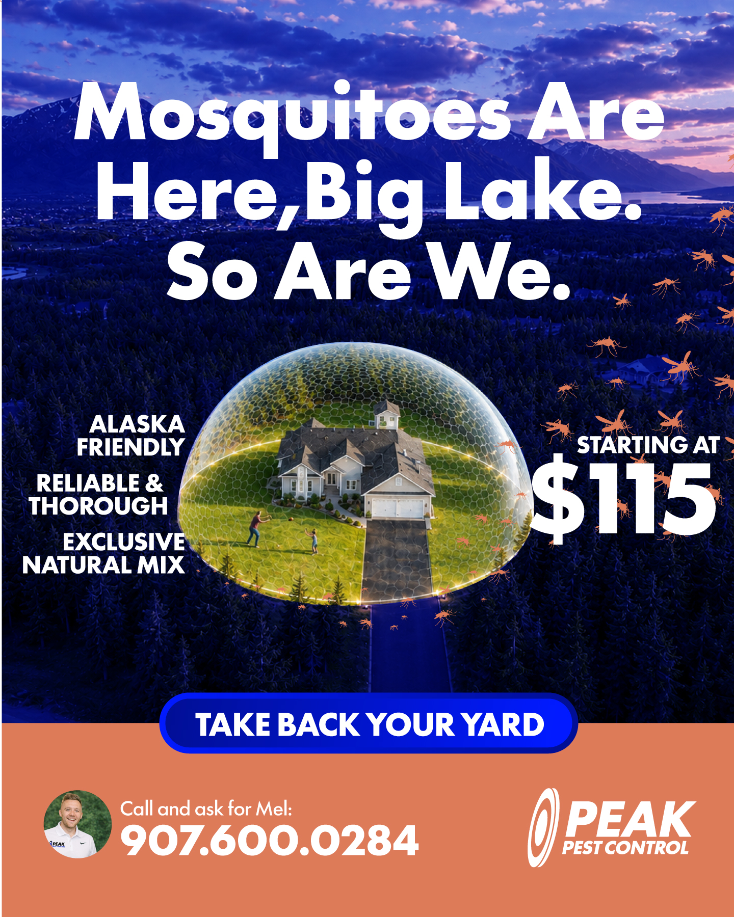 Peak Pest Control Facebook ad