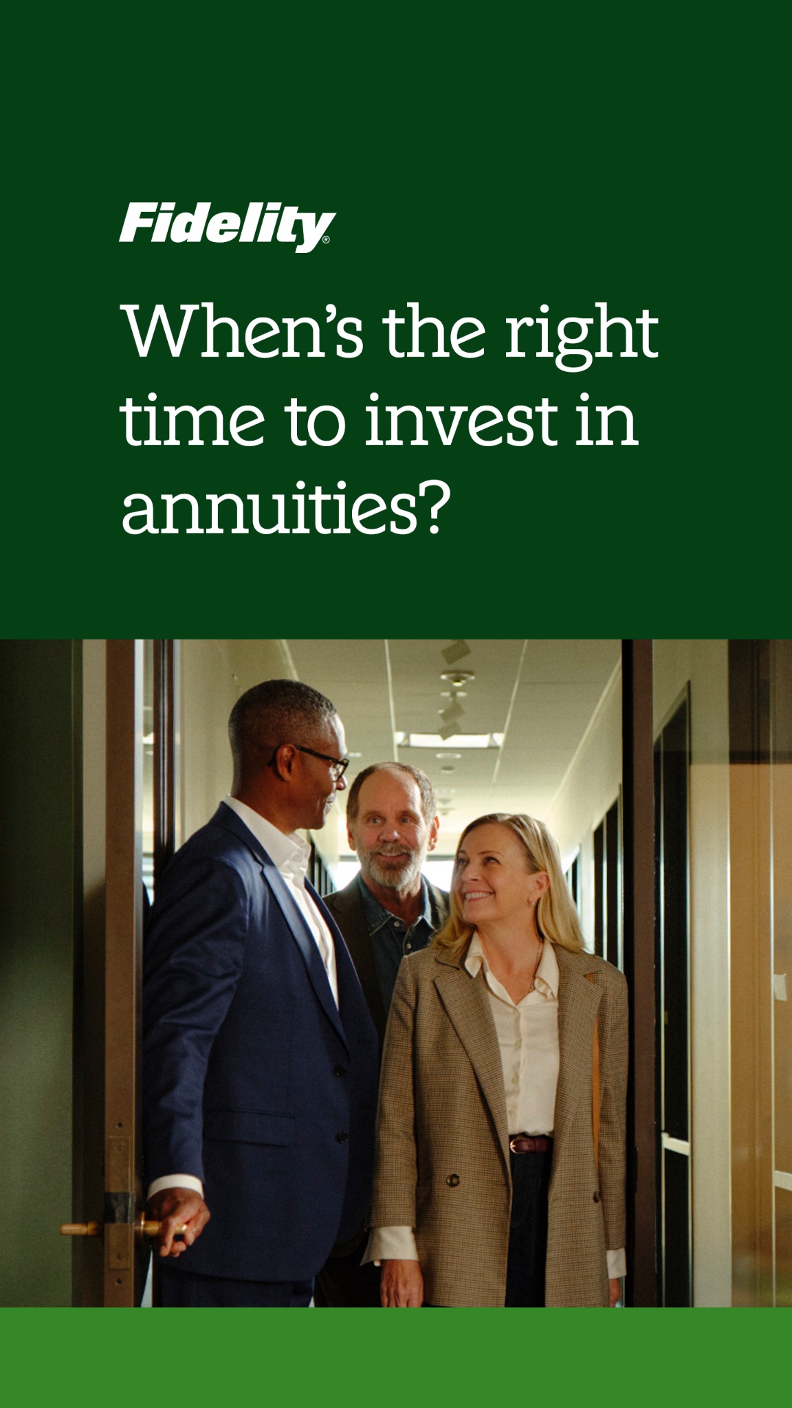 Fidelity Investments Facebook ad