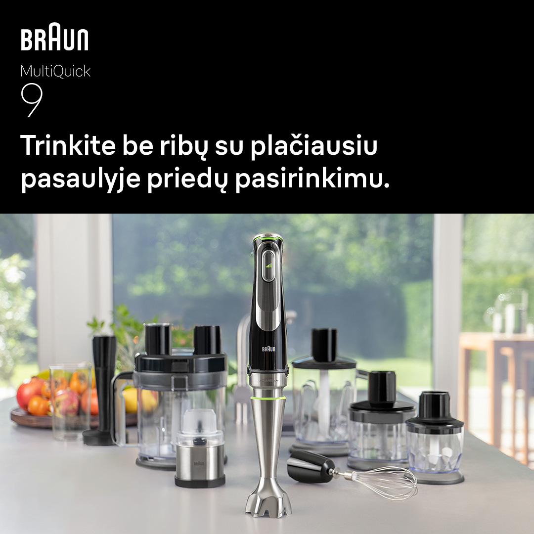 Braun Household Facebook ad: Su Braun - greitai ir lengvai.