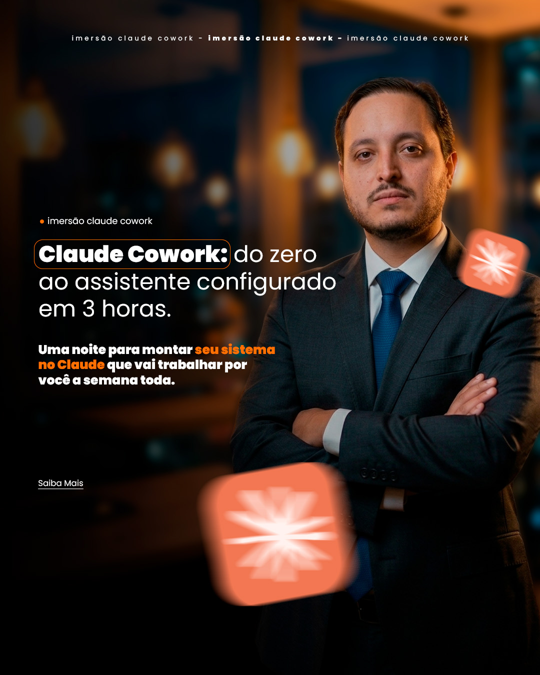 Caio Inteligência Artificial Facebook ad: Domine o Claude