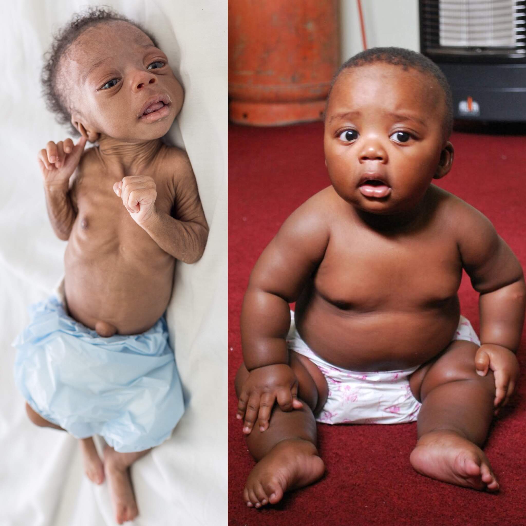 Chubby baby meal Facebook ad: Slim Child? Join This WhatsApp Class