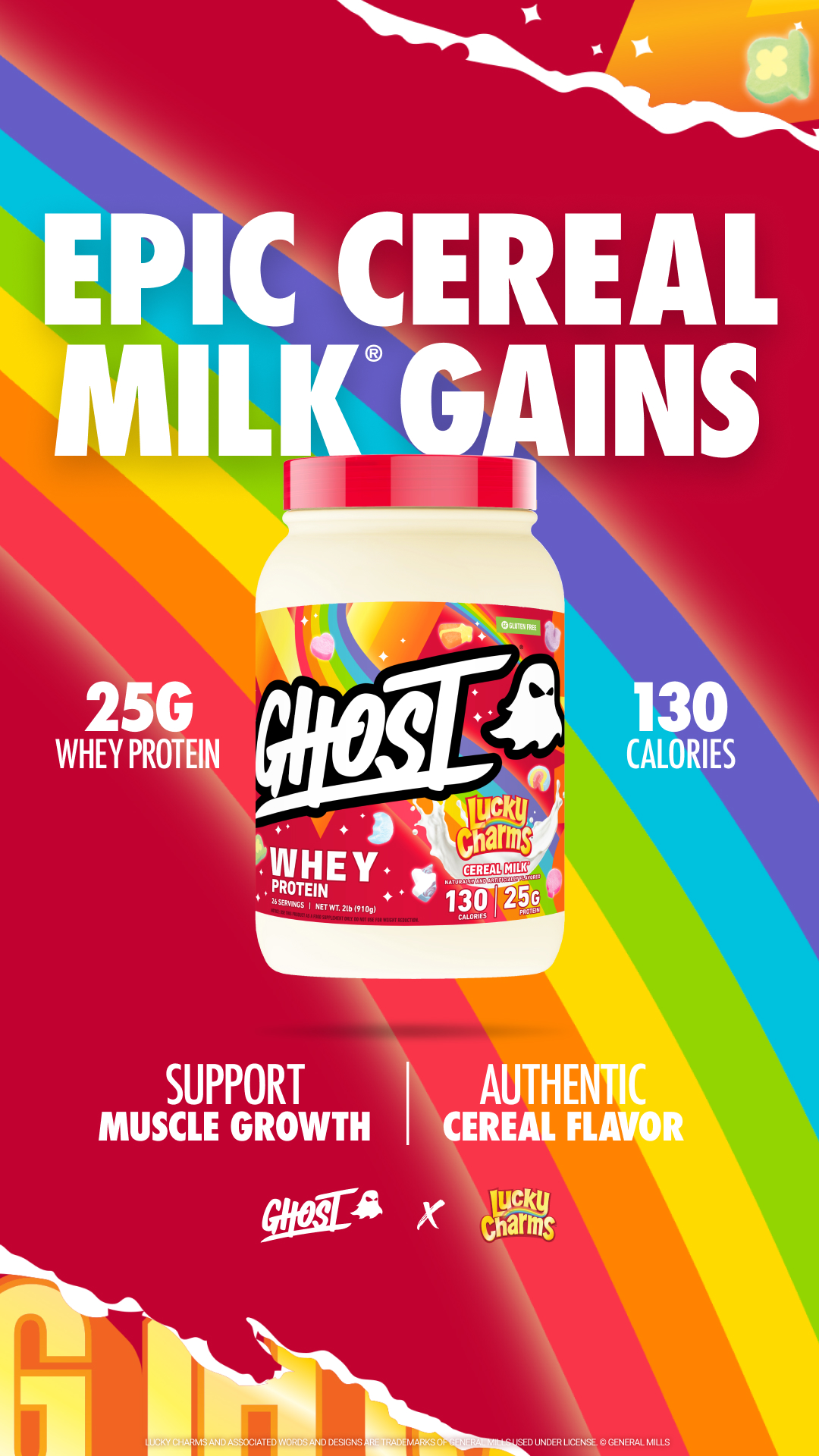 GHOST Facebook ad