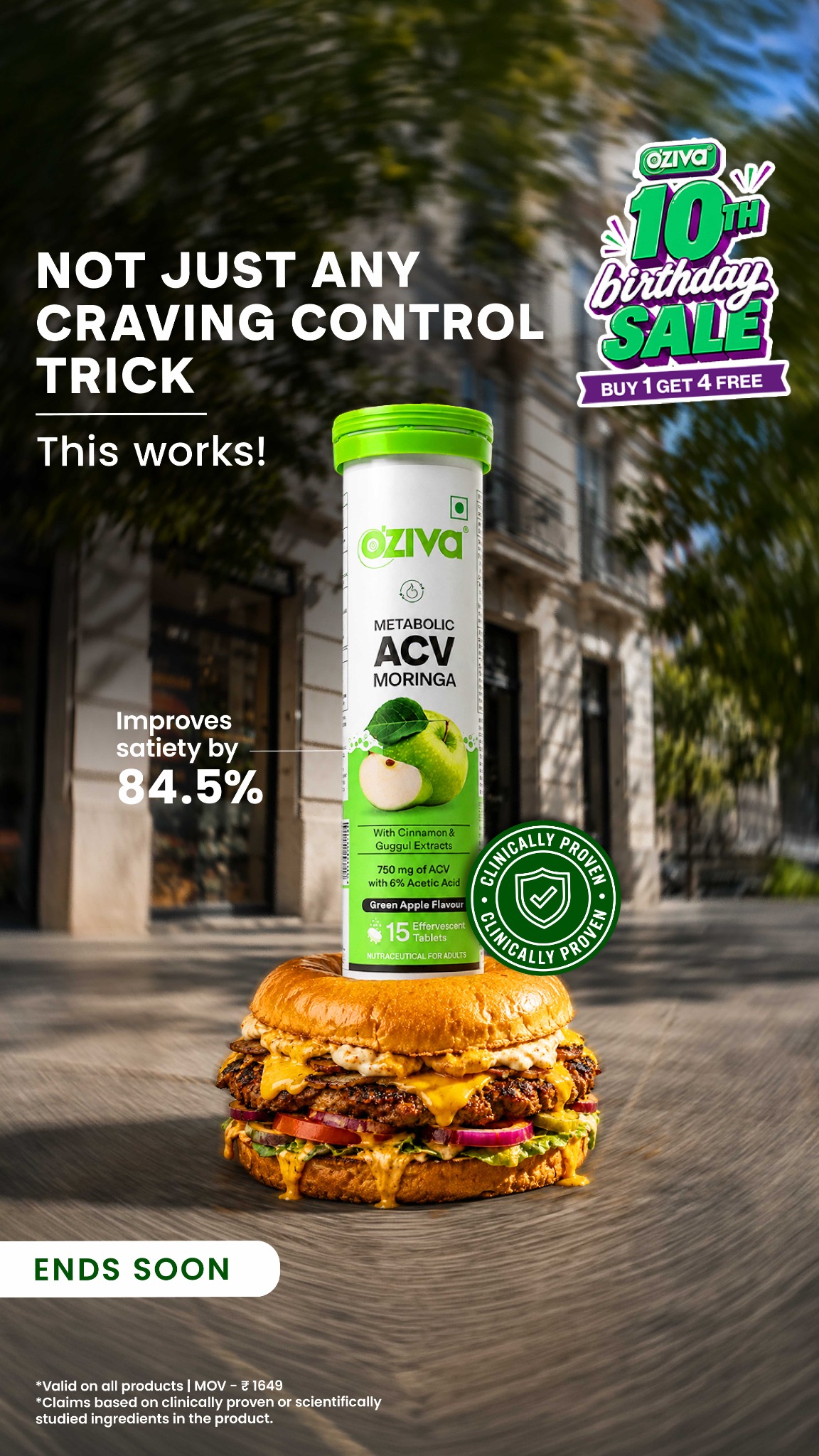 OZiva Facebook ad