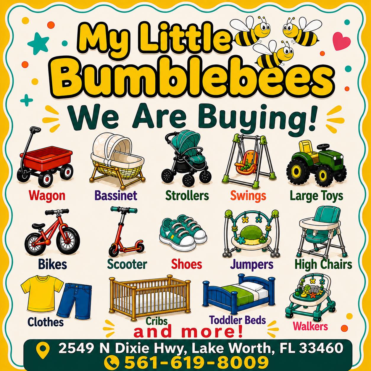 My Little Bumblebees - Lake Worth Beach, FL Facebook ad