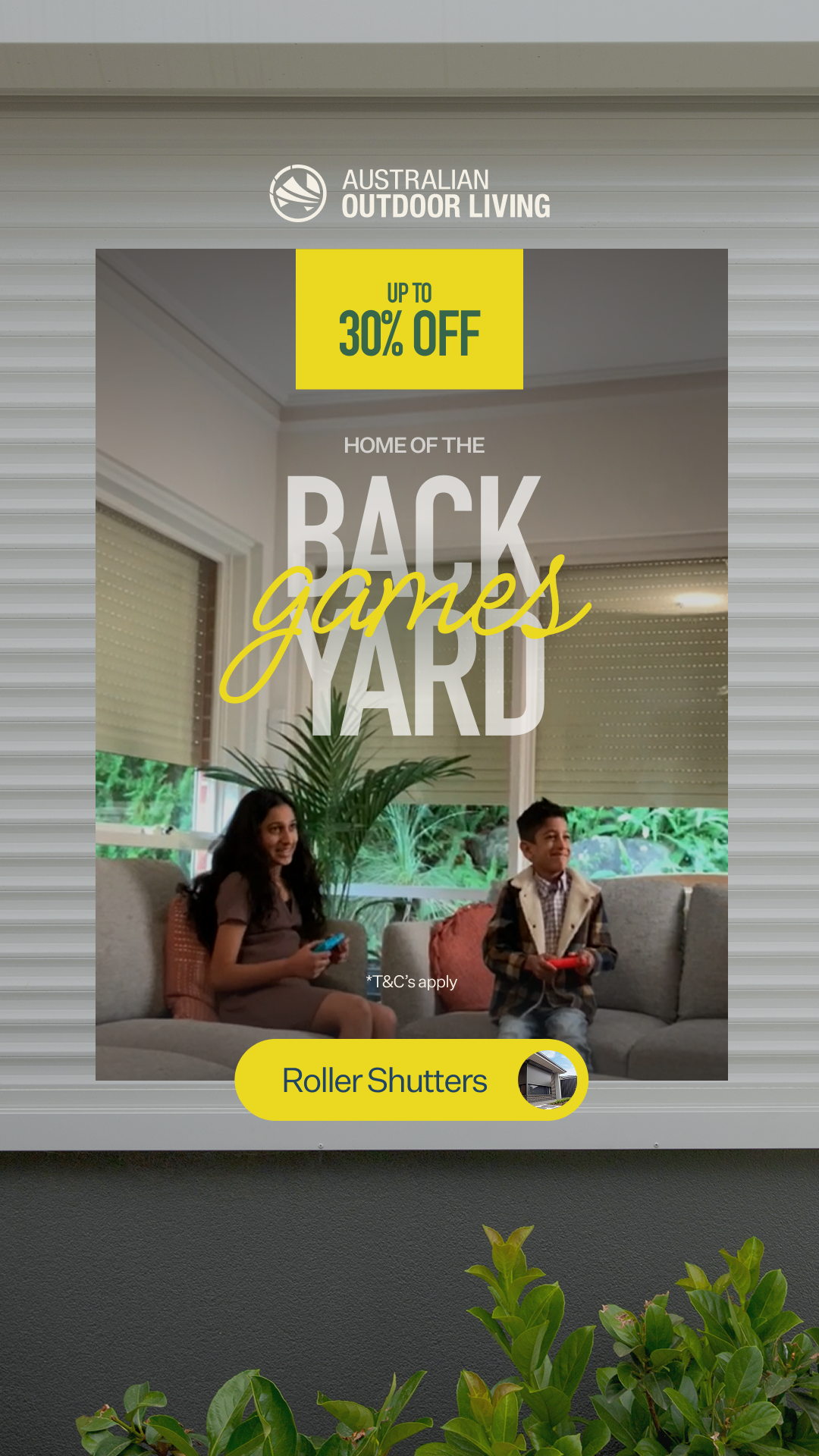 Australian Outdoor Living Facebook ad