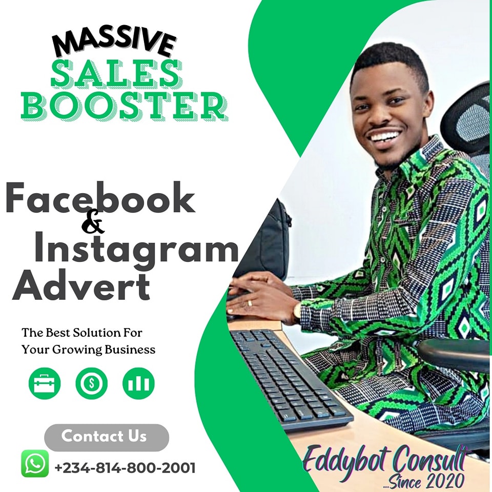 Eddybot_Consult Facebook ad: Boost Your Sales Online!