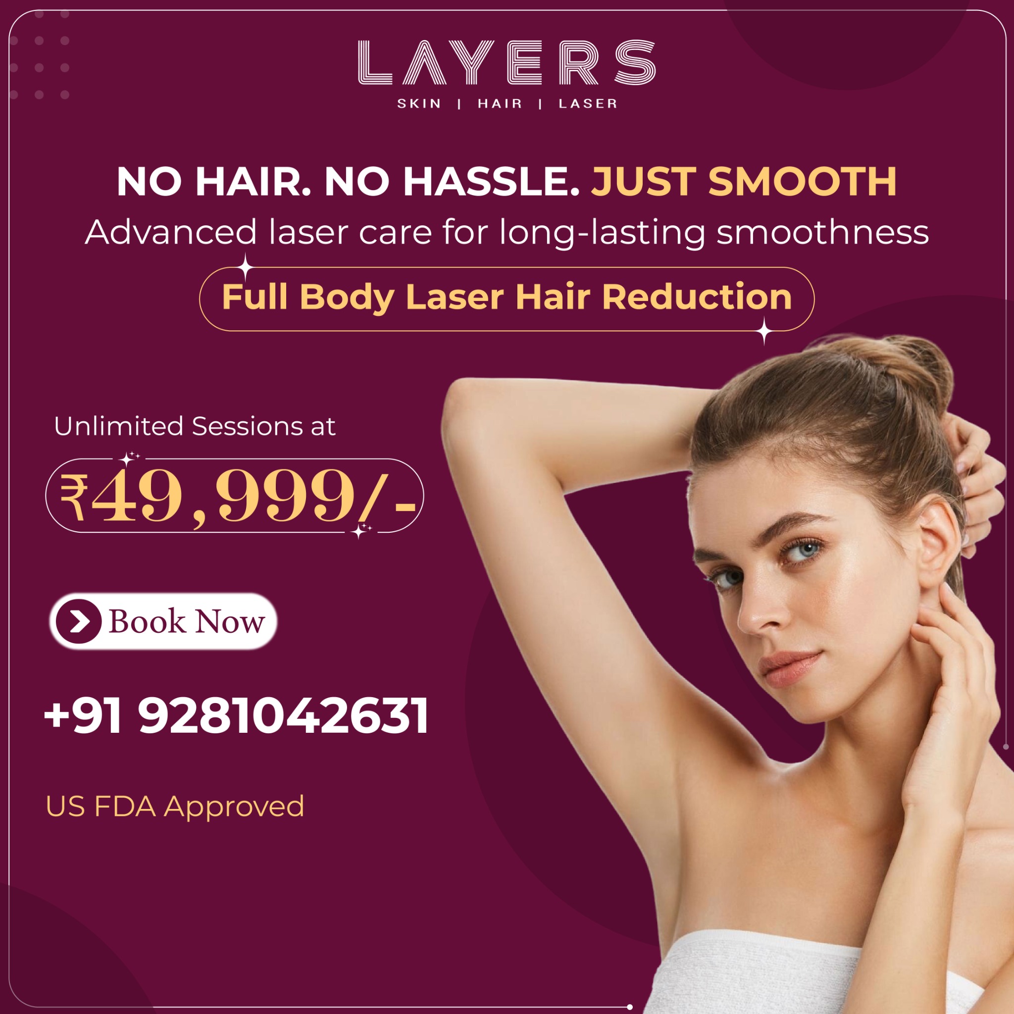Layers Clinics Facebook ad