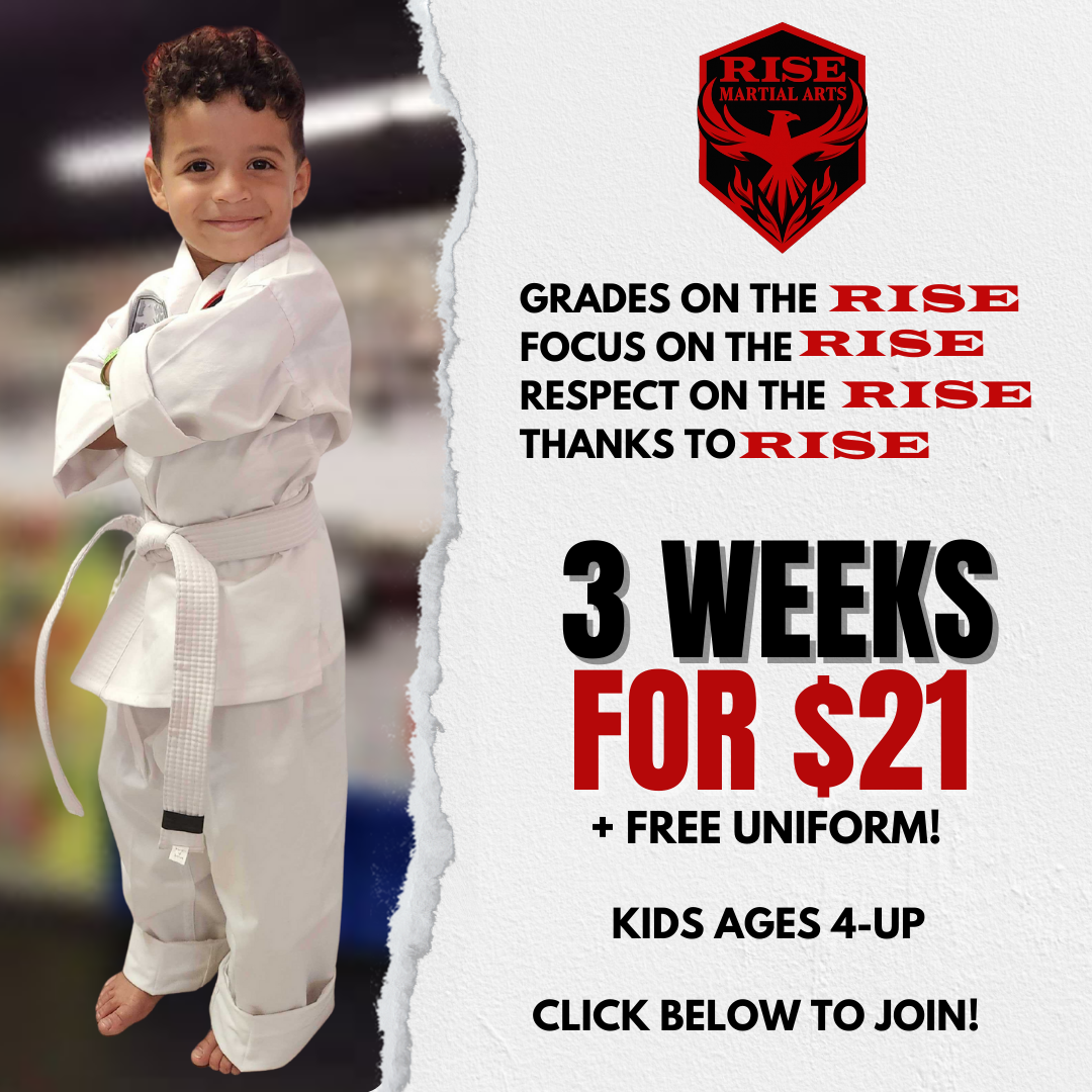 Rise Martial Arts- Lakewood Facebook ad