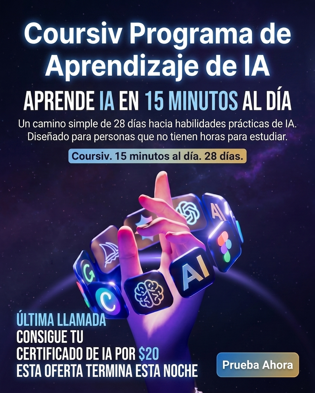 Coursiv Facebook ad