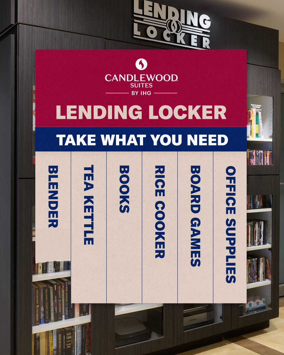 Candlewood Suites Facebook ad: Everything you didn’t pack-but wish you had.