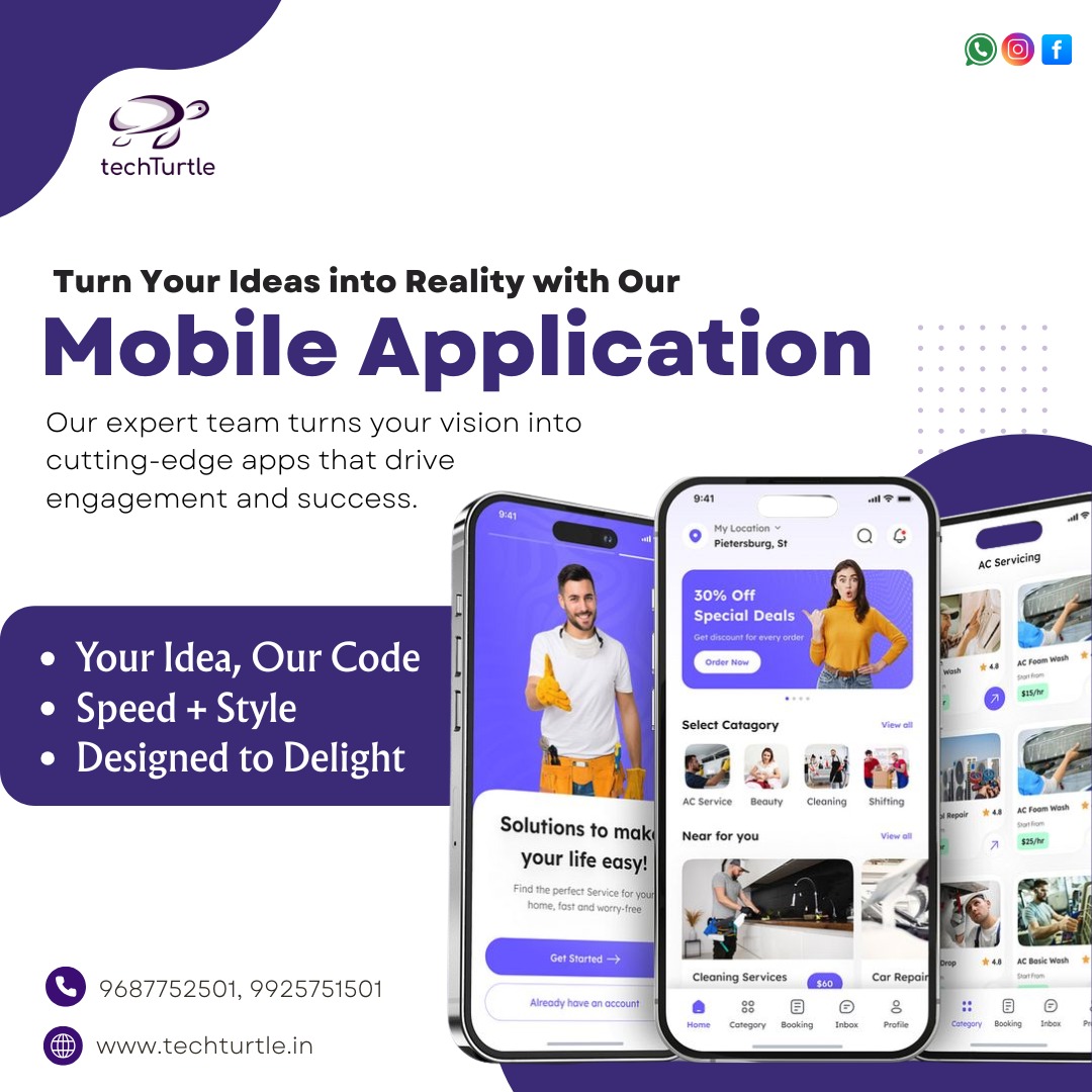 TechTurtle.in Facebook ad: Chat with us