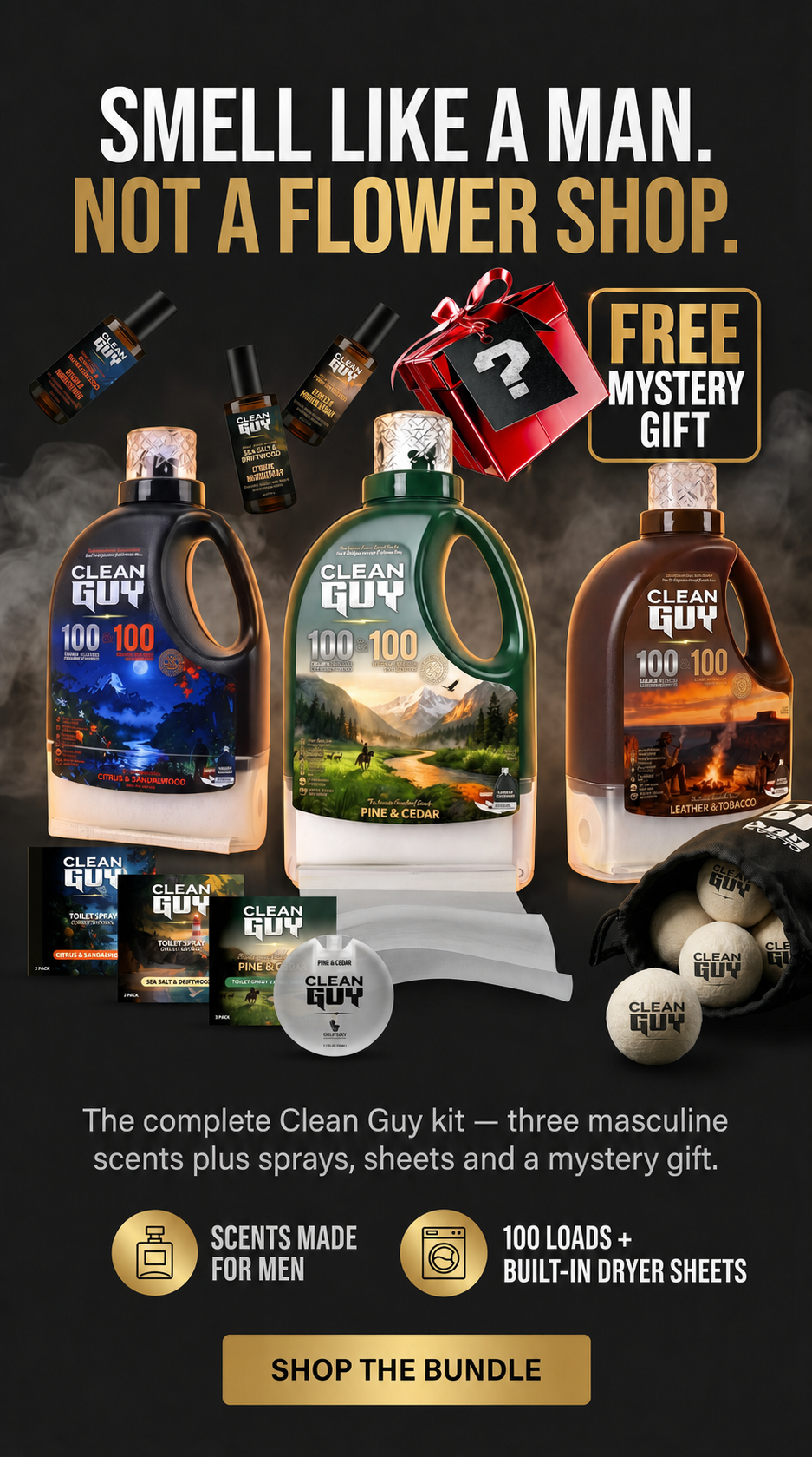 Clean Guy Facebook ad