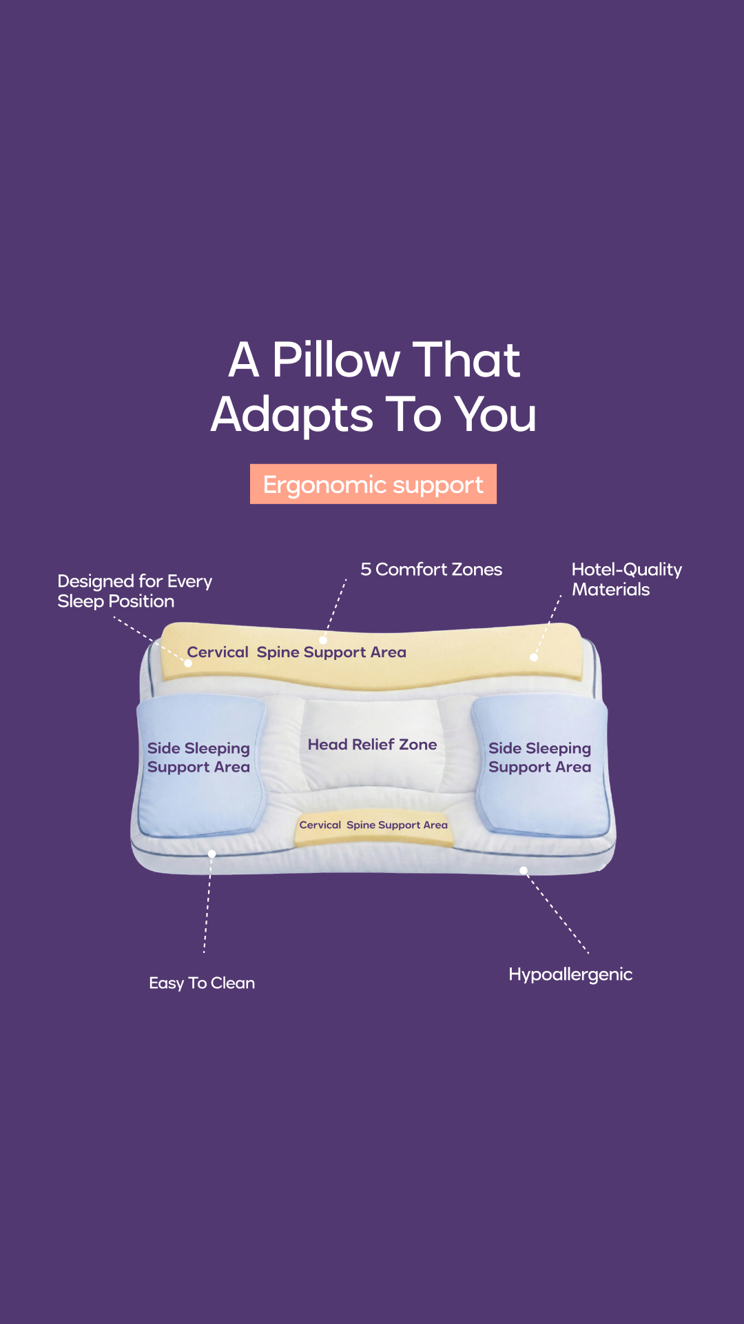 Mellow Pillows Facebook ad