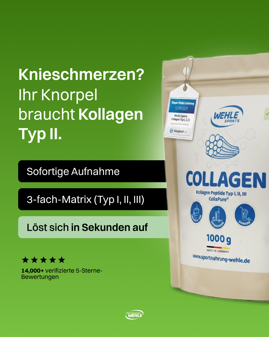 Sportnahrung Wehle Facebook ad