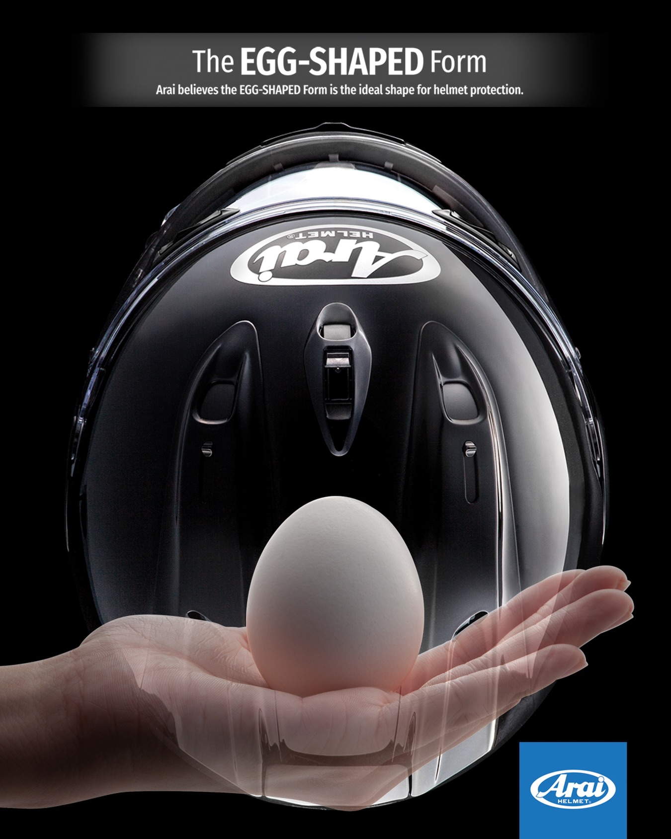 Arai Helmet Americas Facebook ad from Dec 31, 2025