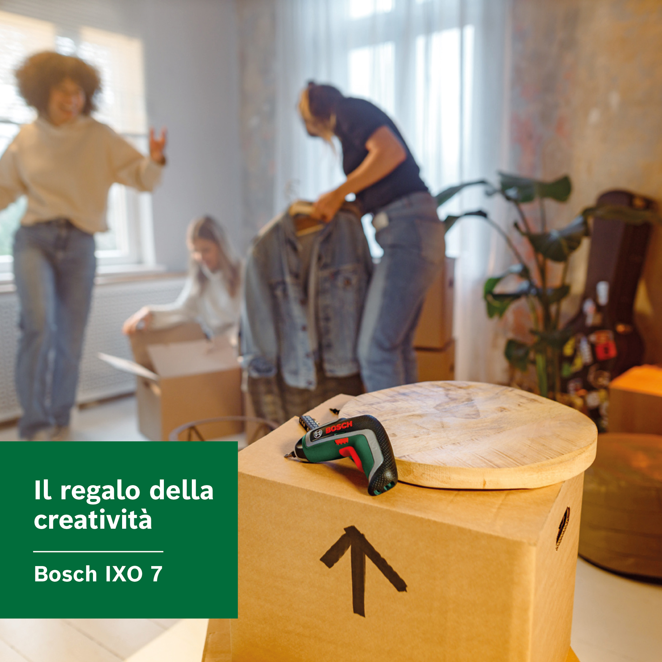 Bosch DIY and Garden Facebook ad: Cerchi un regalo per una donna straordinaria della…