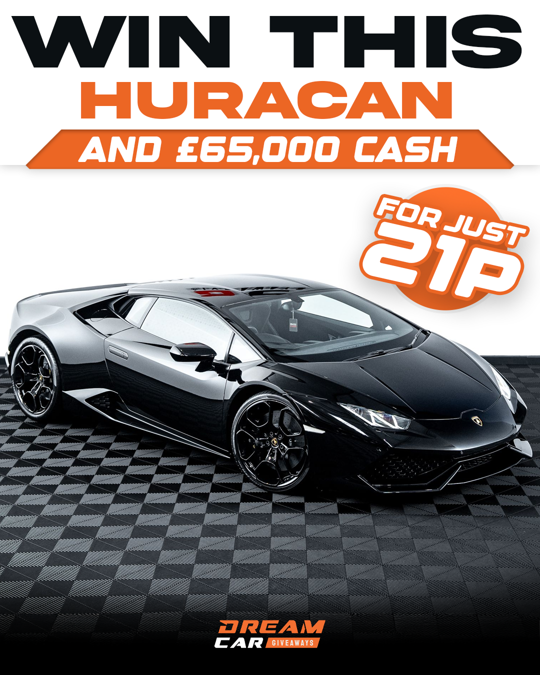 Dream Car Giveaways Facebook ad