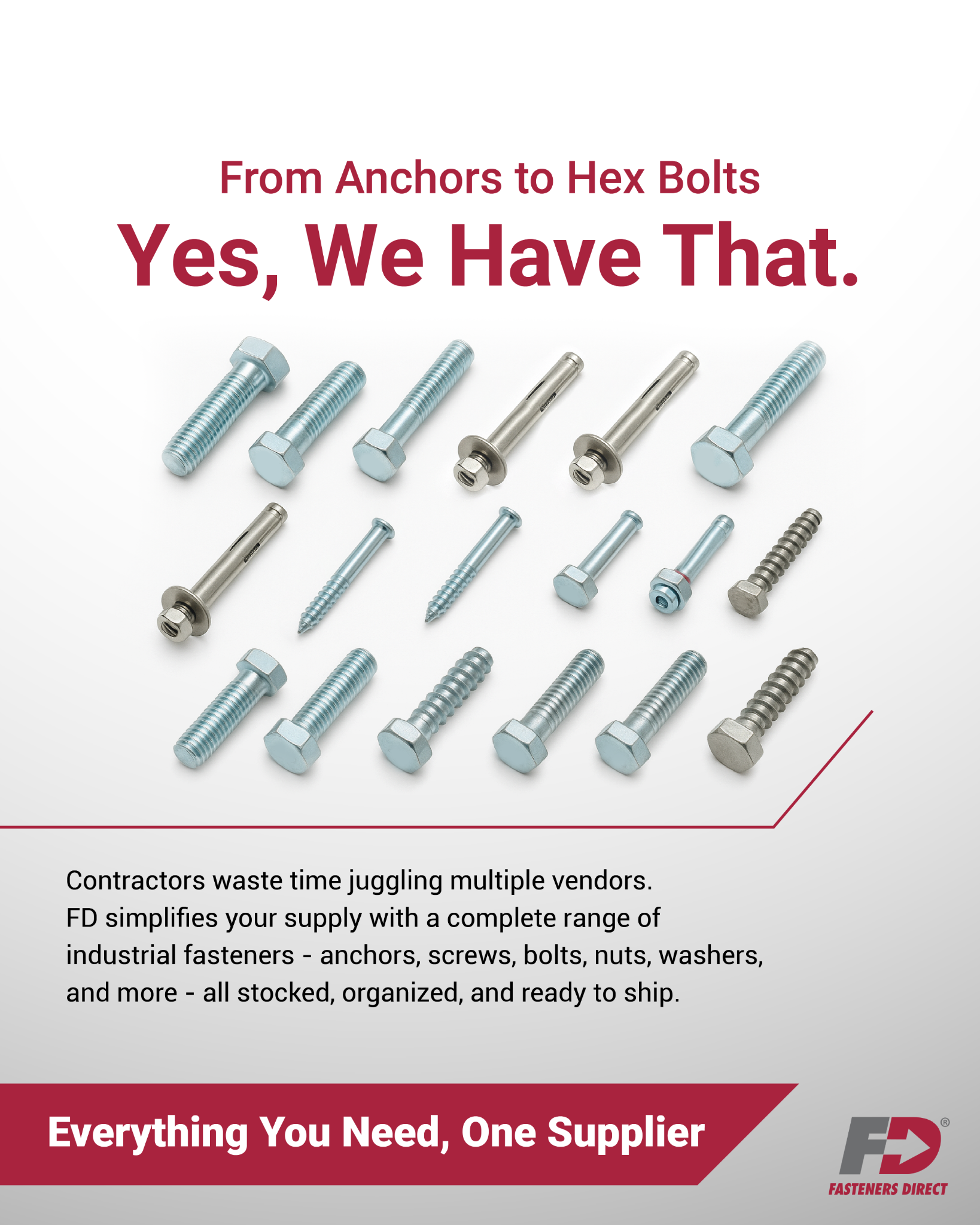 Fasteners Direct Facebook ad