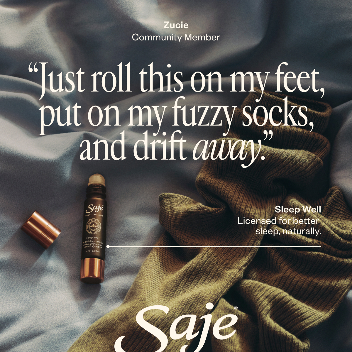 Saje Wellness Facebook ad