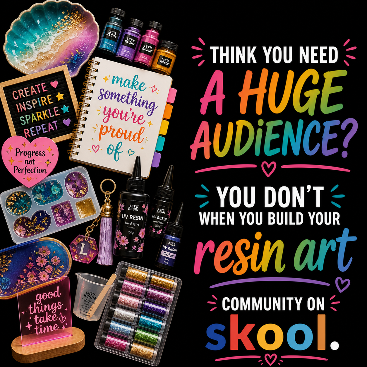 Skool Facebook ad