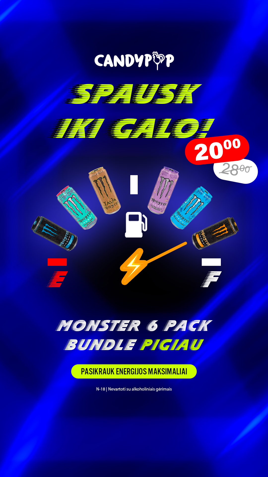 Candy POP Facebook ad