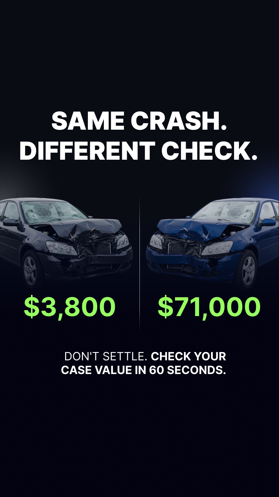 Top Crash Lawyer Facebook ad from Jun 25, 2026