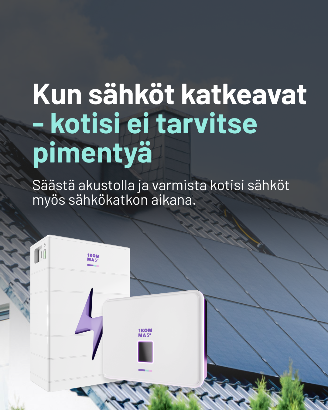 1KOMMA5 Suomi Facebook ad from Mar 26, 2026