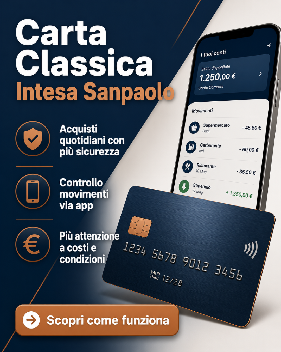 Lara Santos Facebook ad: GUIDA CARTA CLASSICA INTESA SANPAOLO