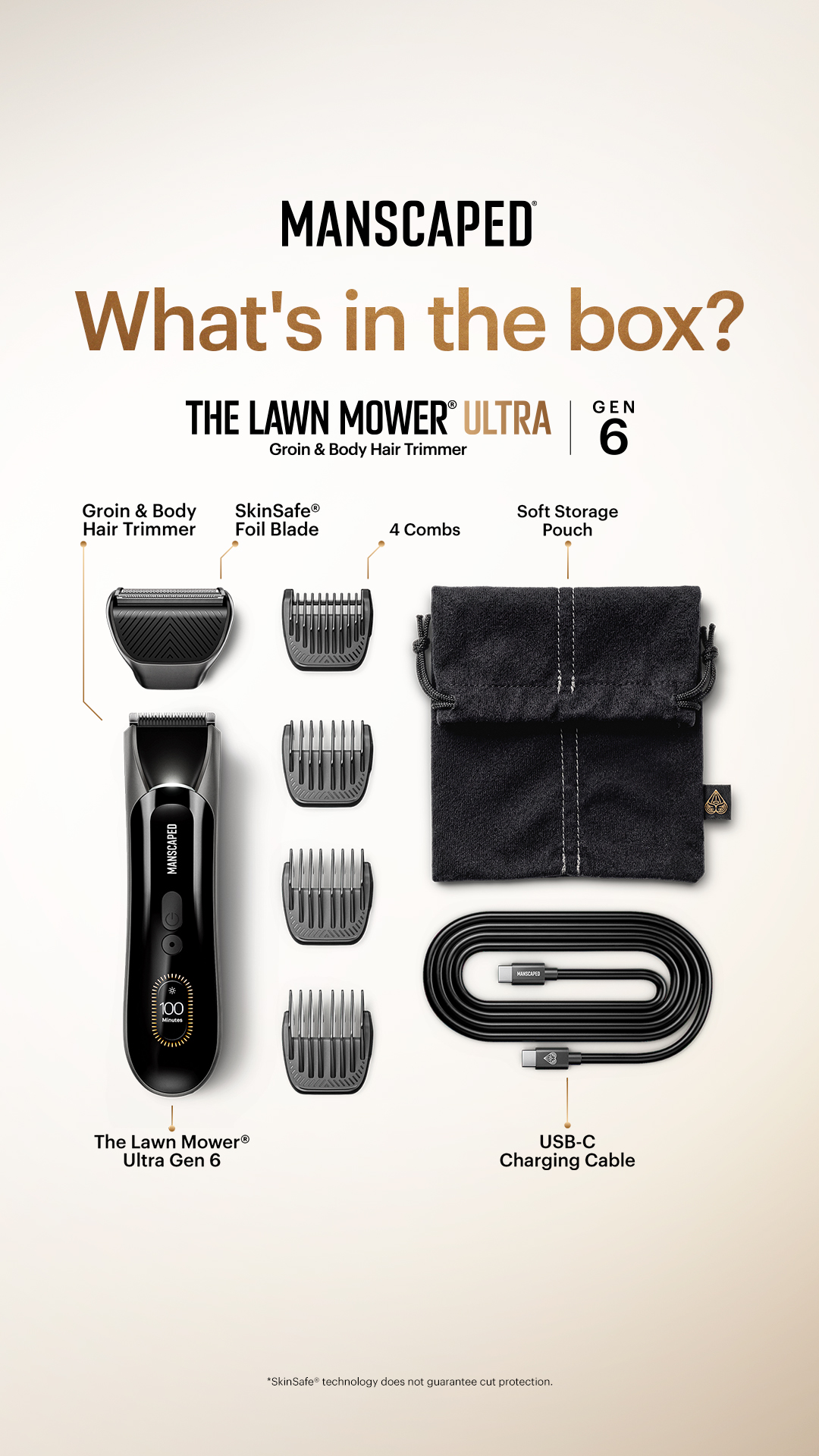 MANSCAPED Facebook ad