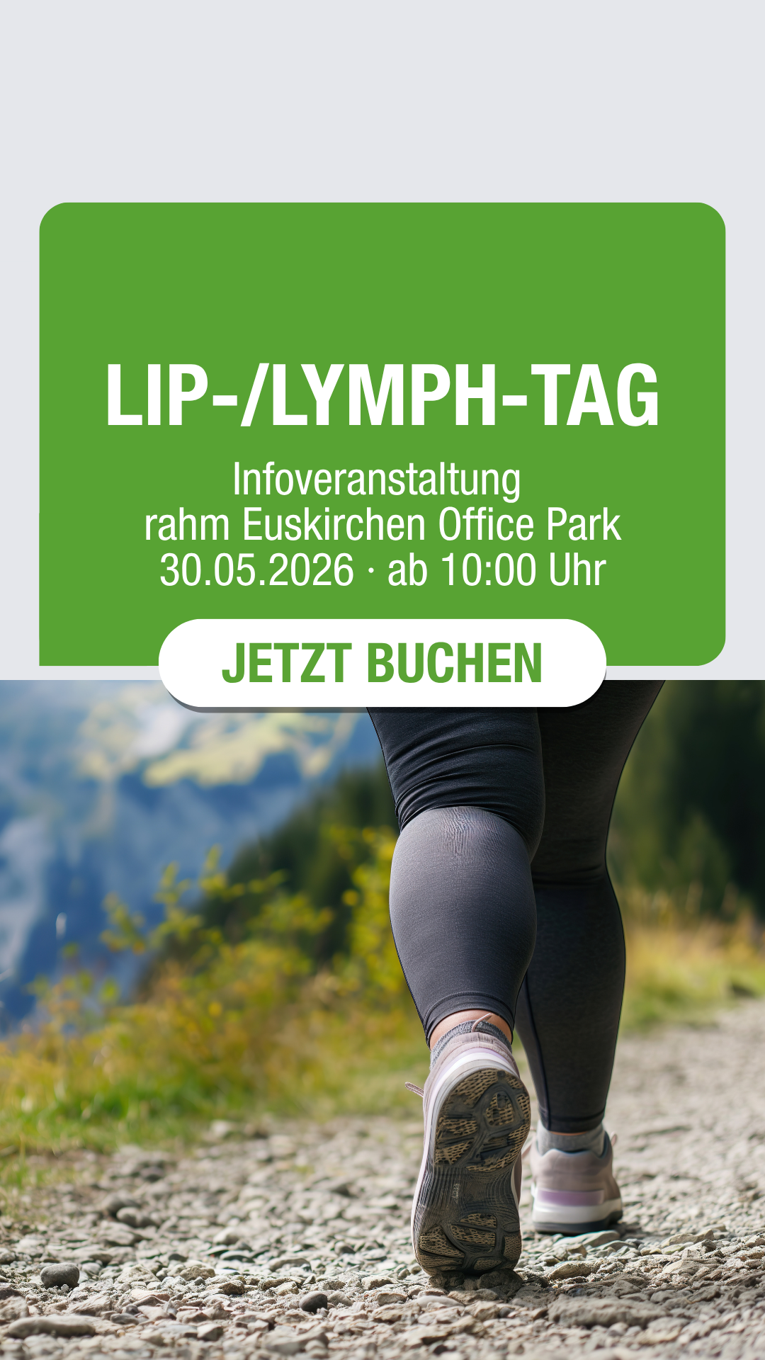 rahm.gmbh Facebook ad: 30.05.2026 Lip-/ Lymph-Tag Euskirchen Office Park