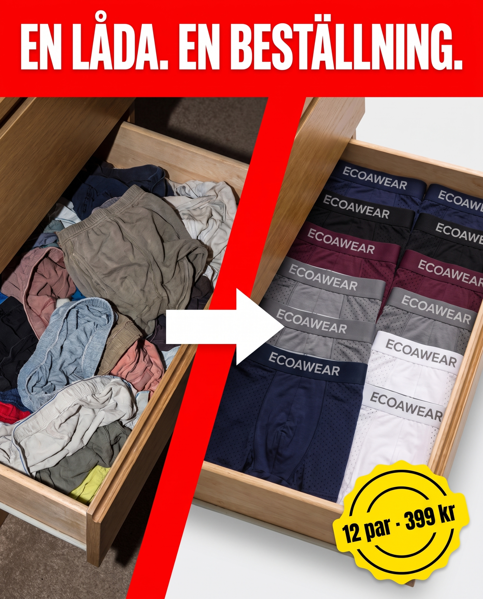 ECOAWEAR Facebook ad
