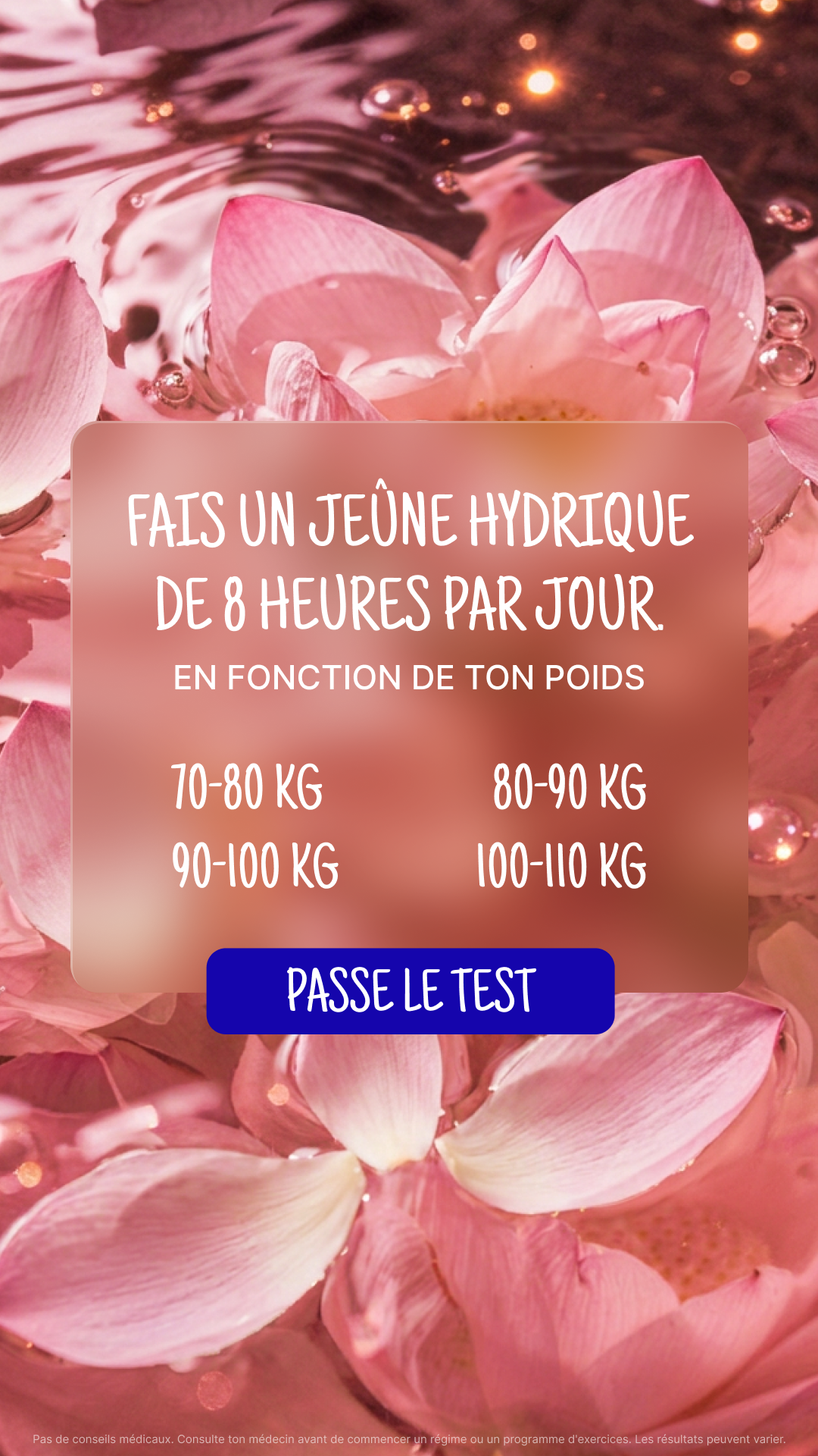 Simple Fasting App Facebook ad