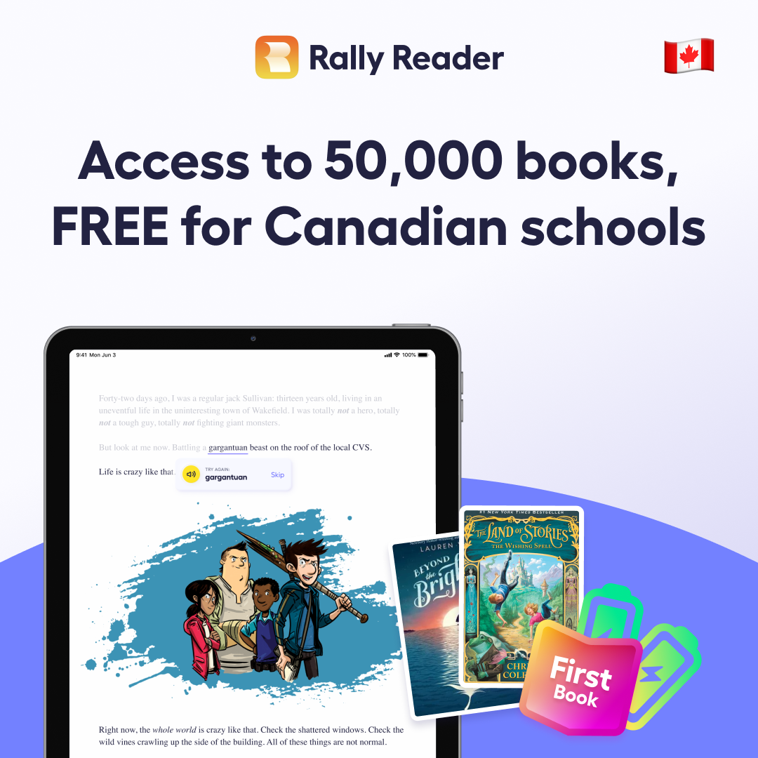 Rally Reader Facebook ad: 15 Minutes a Day = 3 Years of Free Rally Reader