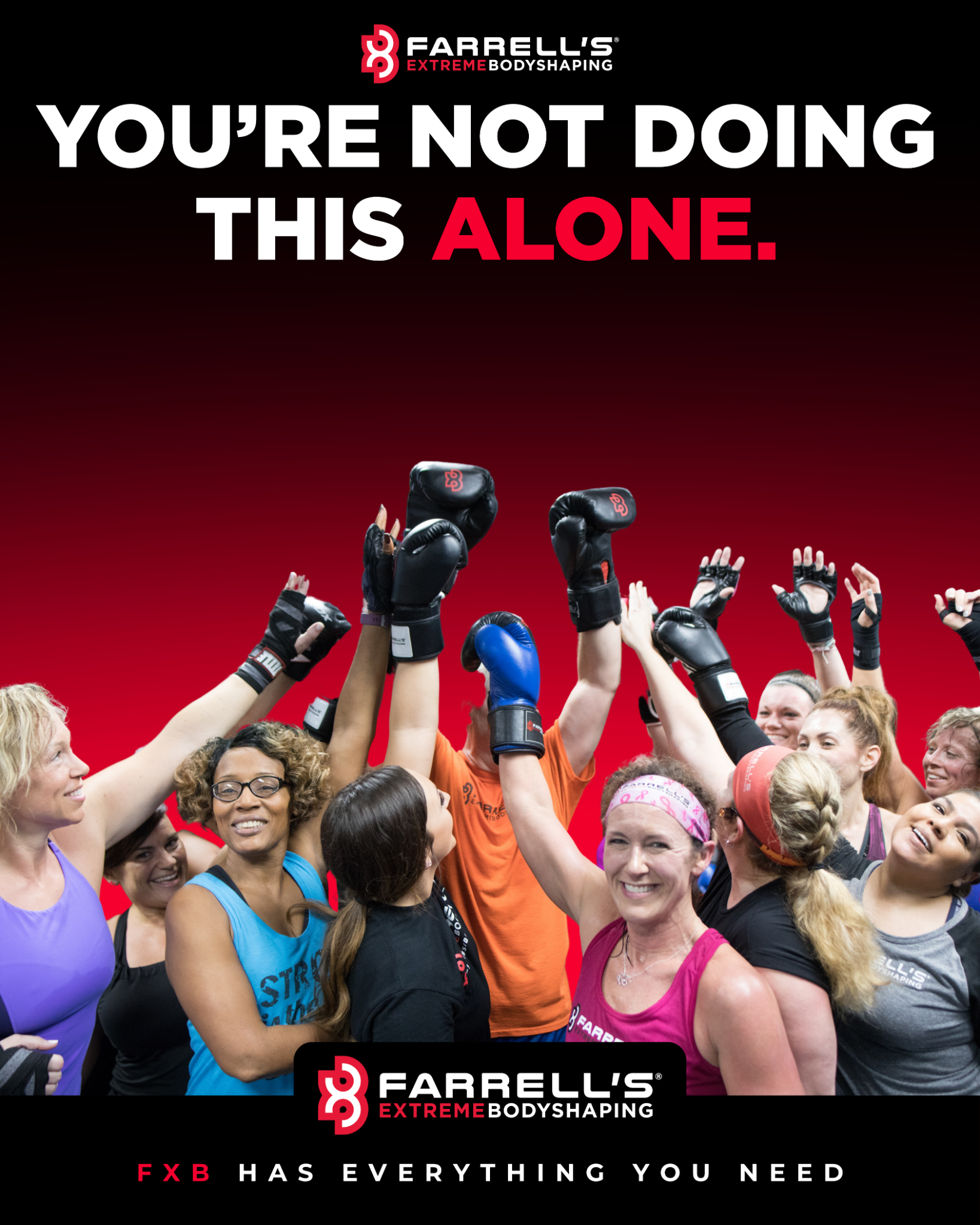 Farrell's eXtreme Bodyshaping Facebook ad